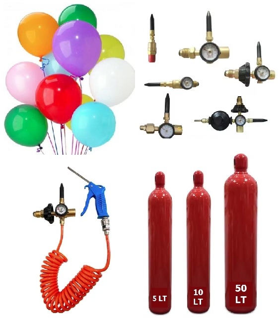 Helyum Gazı Tüpü 10L
