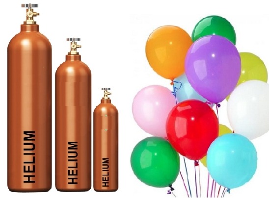 5 Litre Helyum Tüpü Ön Görünüm