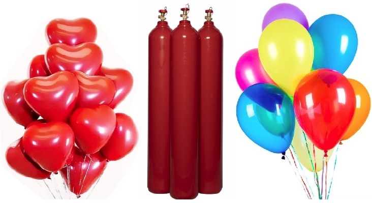 5 Litre Helyum Tüpü Depolama