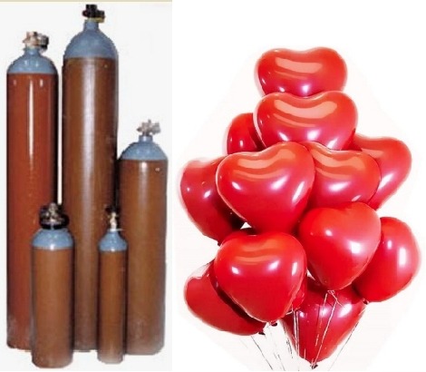 5 Litre Helyum Tüpü Taşıma